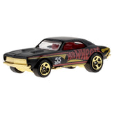 Hot Wheels Die-Cast Collectible Vehicle - 55th Anniversary Black and Gold Edition ~ Inspired by '67 Chevy Camaro Sports Car ~ 6/6
